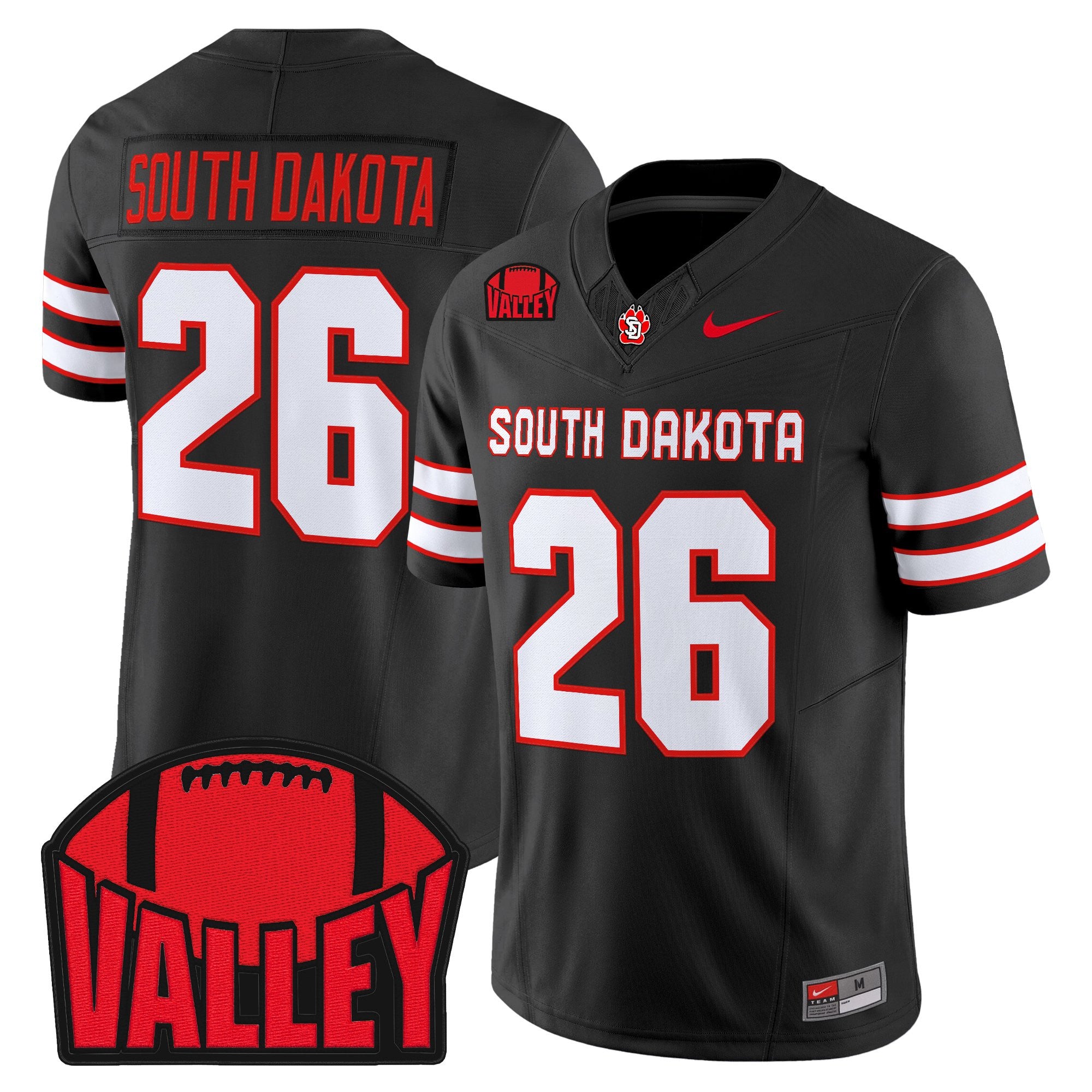 Men's South Dakota Coyote 2026 Vapor Limited Jersey - All Stitched