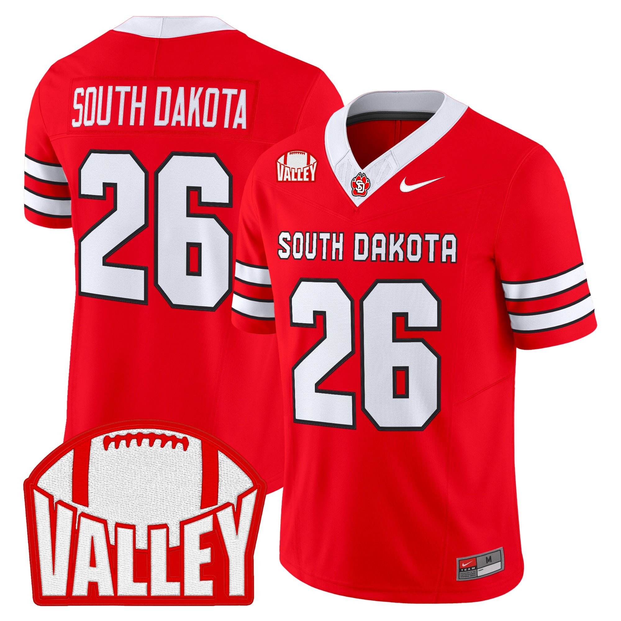 Men's South Dakota Coyote 2026 Vapor Limited Jersey - All Stitched
