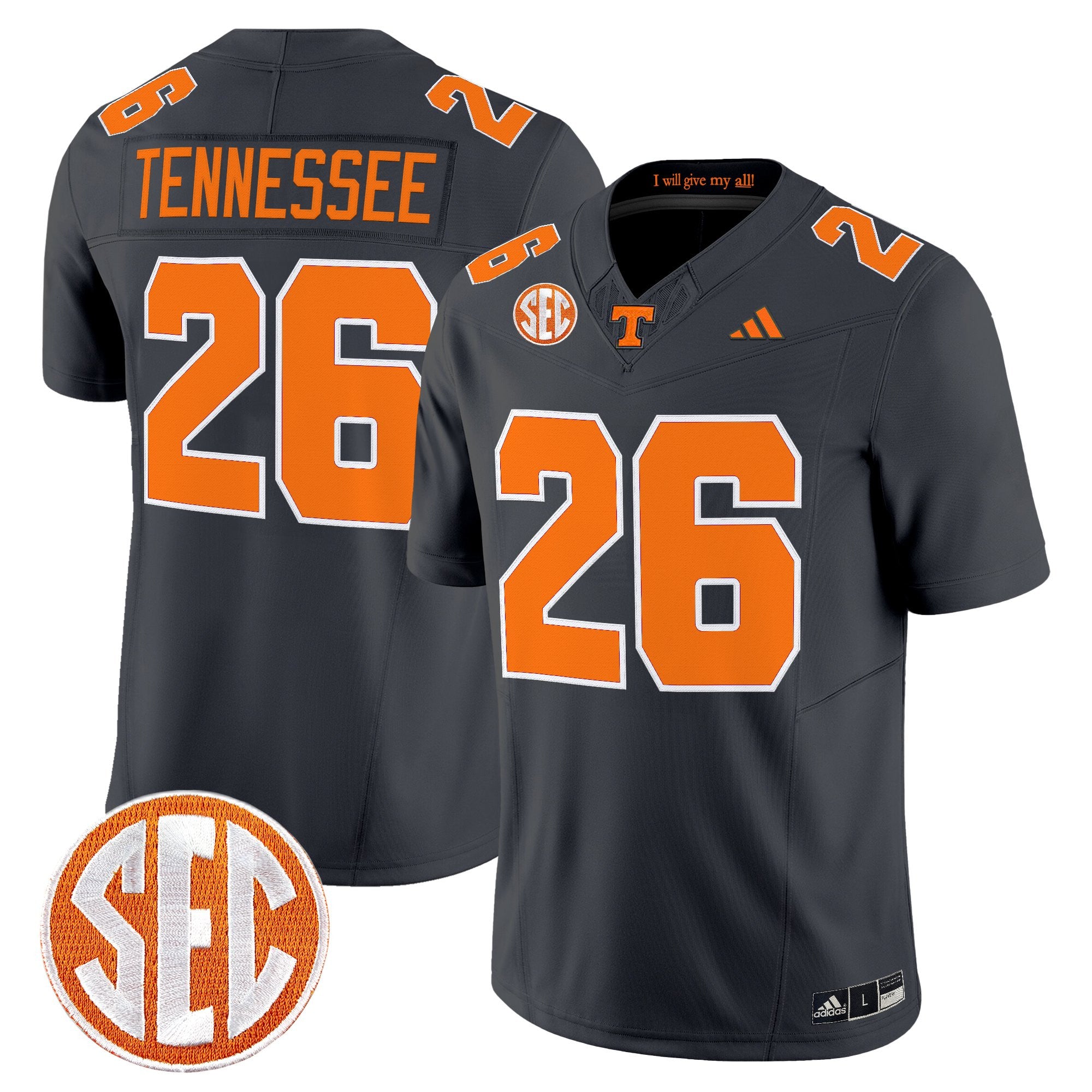 Men's Tennessee Volunteers 2026 Vapor Limited Jersey - All Stitched