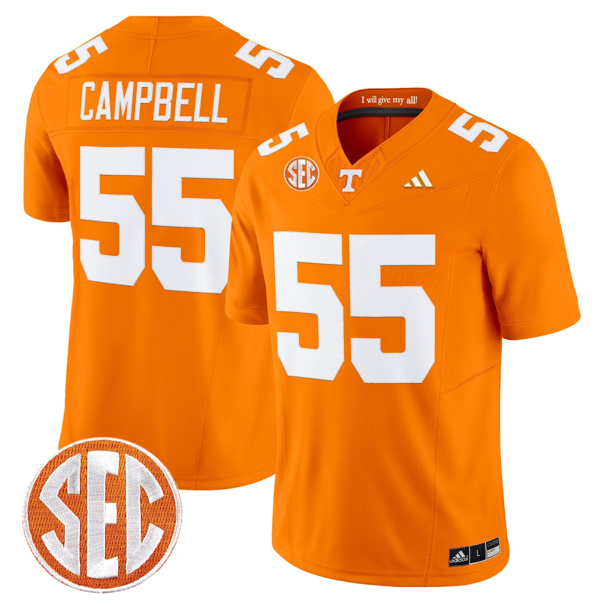 Men's Tennessee Volunteers 2026 Vapor Limited Jersey - All Stitched