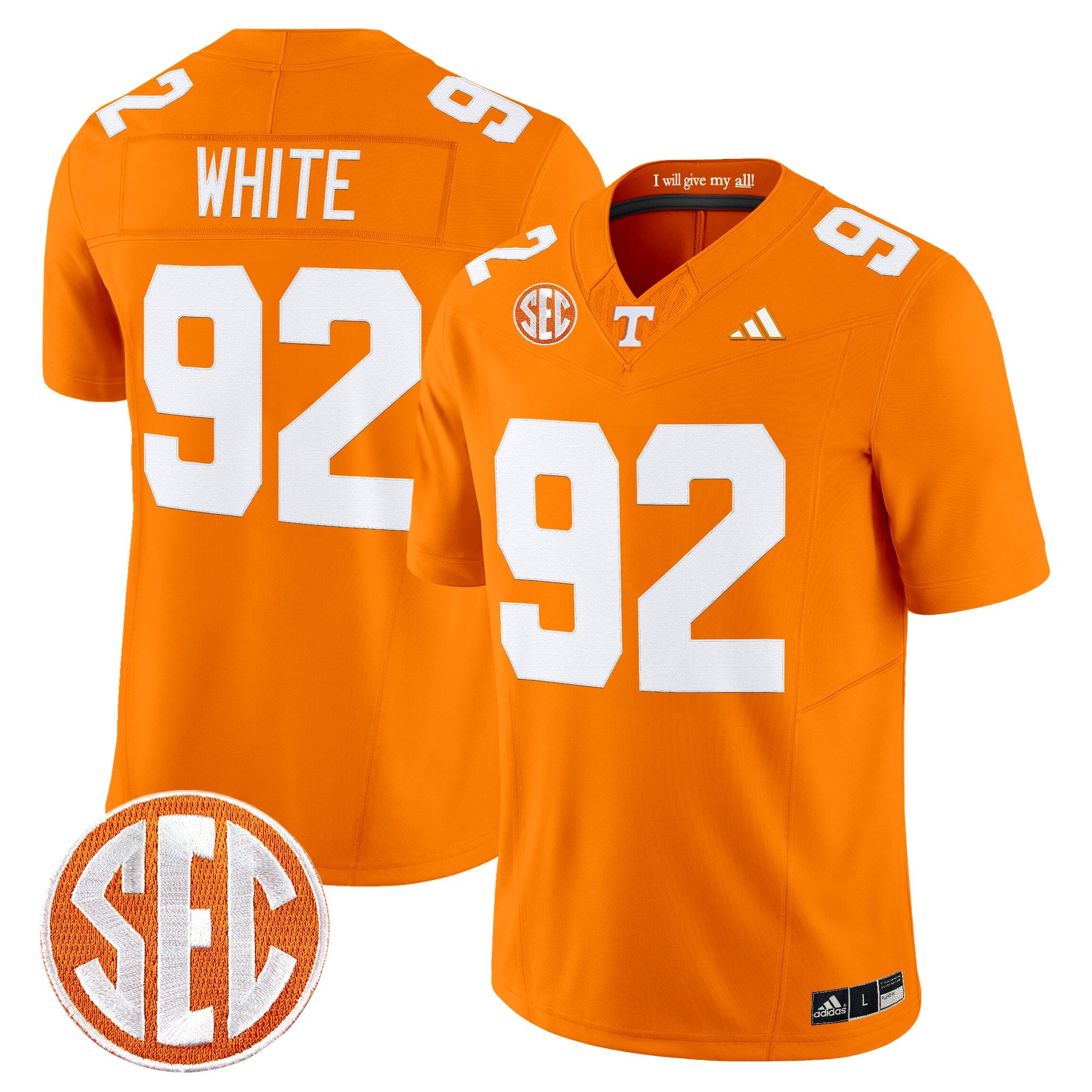 Men's Tennessee Volunteers 2026 Vapor Limited Jersey - All Stitched