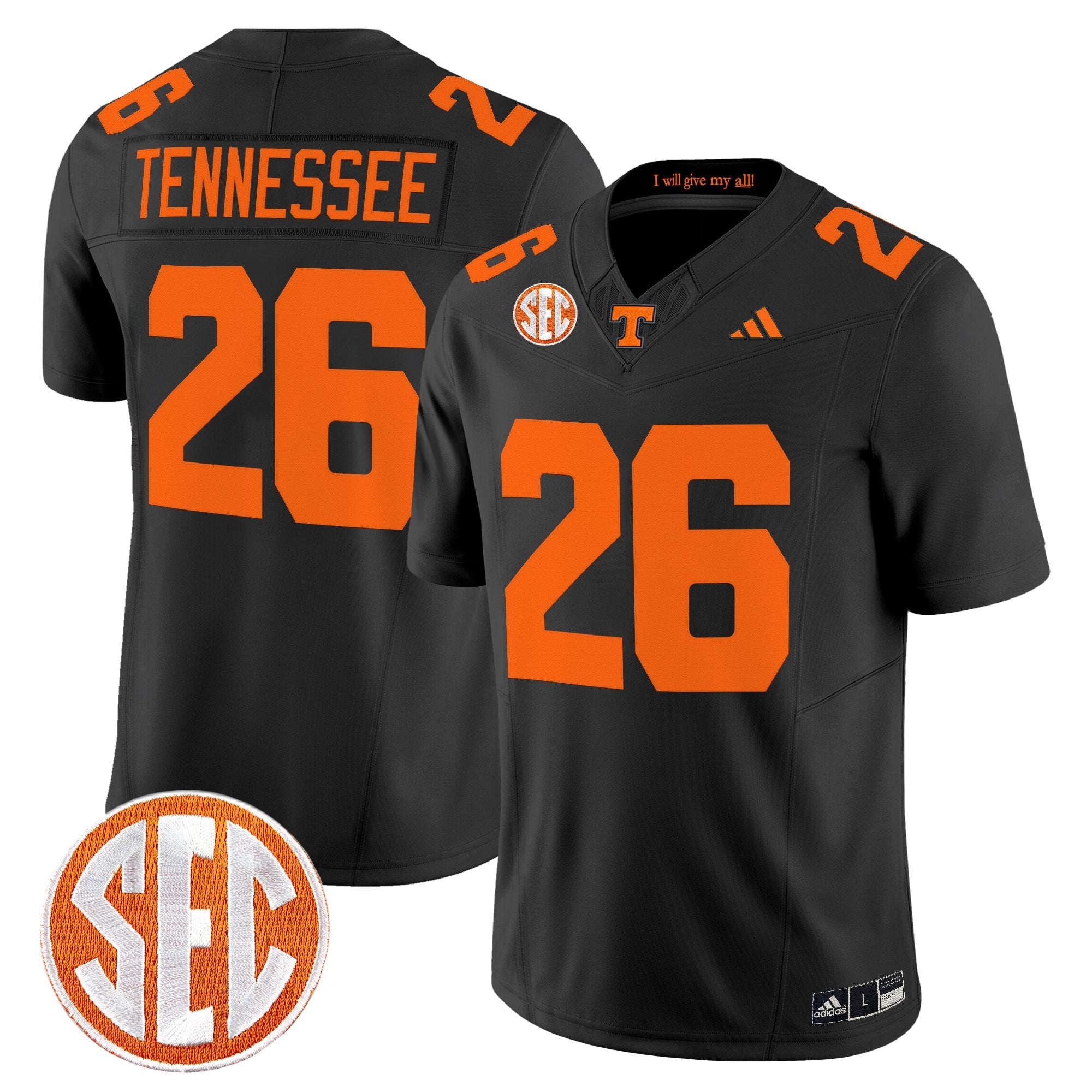 Men's Tennessee Volunteers 2026 Vapor Limited Jersey - All Stitched